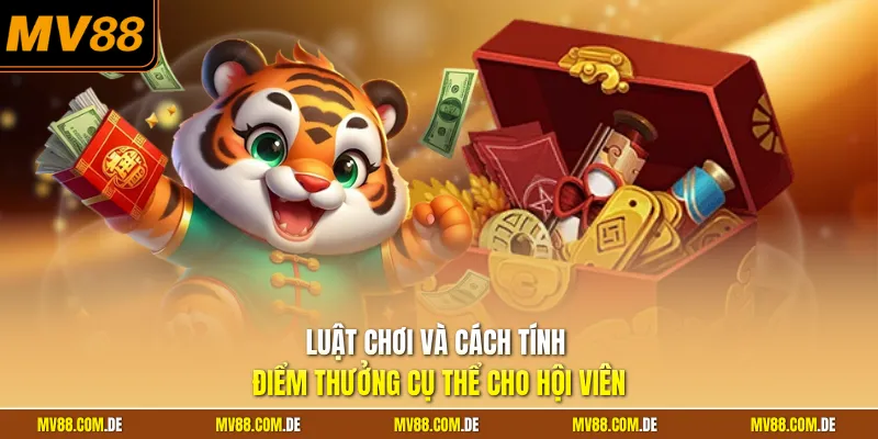 Luật chơi và cách tính điểm thưởng cụ thể cho hội viên